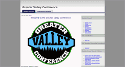 Desktop Screenshot of greatervalleyconference.org