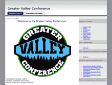 Tablet Screenshot of greatervalleyconference.org